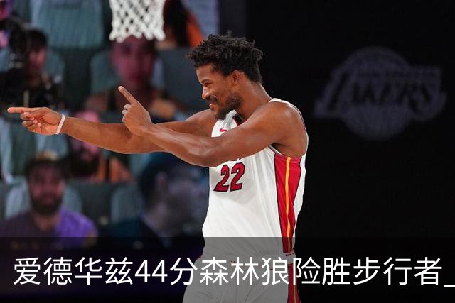 爱德华兹44分森林狼险胜步行者 活塞力克篮网